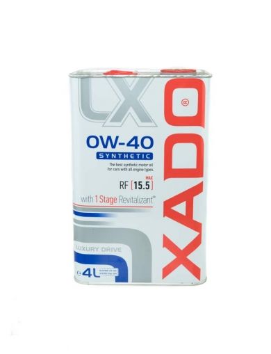 XADO Luxury Drive 0W-40 SYNTHETIC