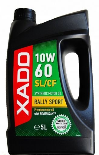 Motor oil XADO 10W-60 SL/CF Rally Sport